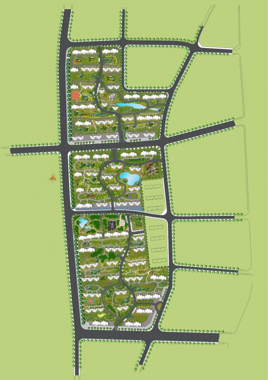 居住区规划作业-1