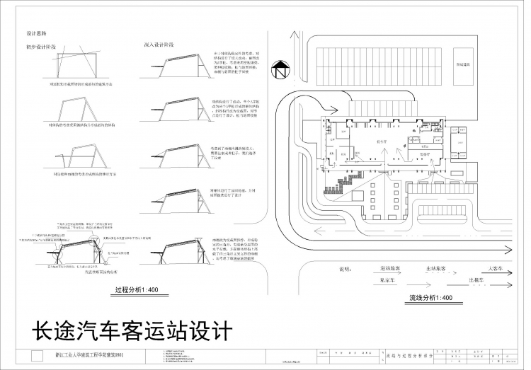 大三上的汽车站设计与大模型（1：50）-6